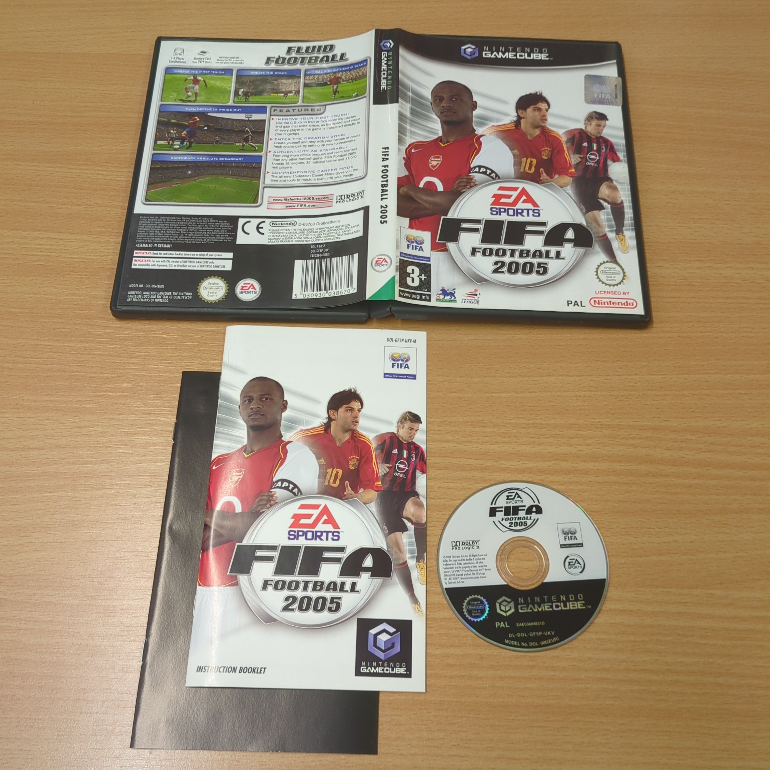 FIFA Football 2005 Nintendo GameCube game FIFA Football 2005 Nintendo GameCube game